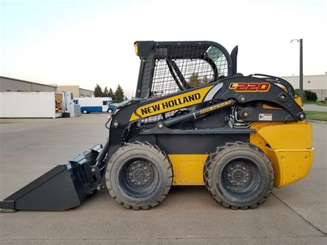 new holland 220 skid steer tracks|NEW HOLLAND L220 Skid Steers For Sale .